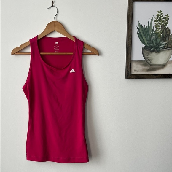 Adidas Pink Workout Tank - Picture 2 of 4